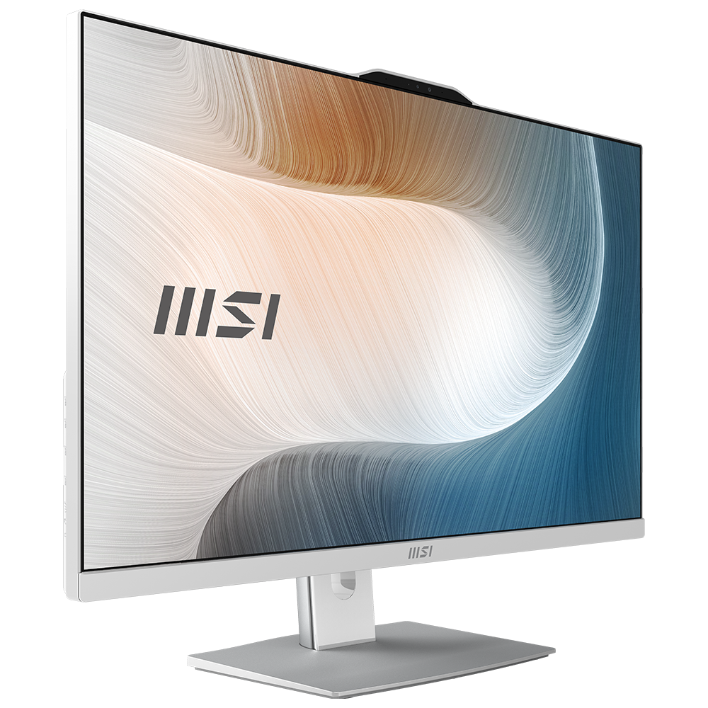 MSI MODERN AM272P 1M-1095XEU Core 7 Processor 150U 16GB DDR5 1TB SSD 27" FHD Beyaz AIO Masaüstü PC