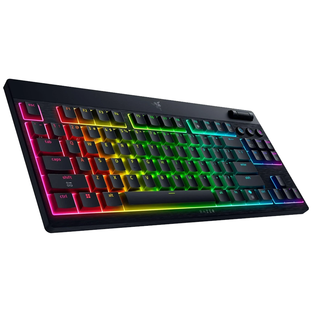 Razer BlackWidow V4 Low-Profile HyperSpeed Tactile Switch Tenkeyless RGB Kablosuz Gaming Klavye