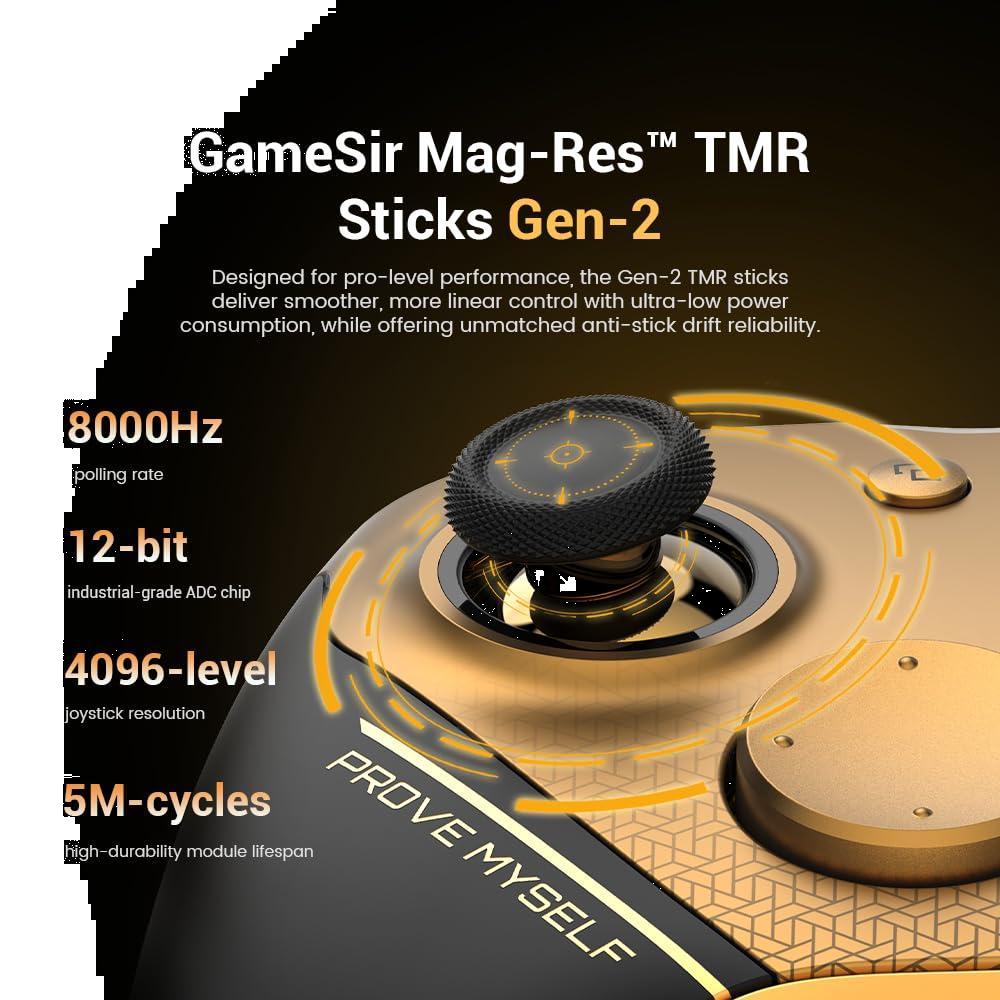 Gamesir G7 Pro 8K Hall Efect Champion Edition Kablosuz Gamepad