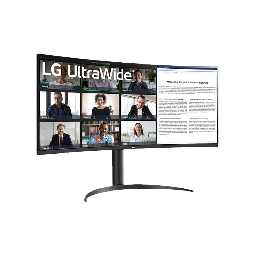 LG UltraWide 34WR55QK-B 34'' 100Hz 5ms HDMI DP WQHD Curved 1800R VA Gaming Monitör
