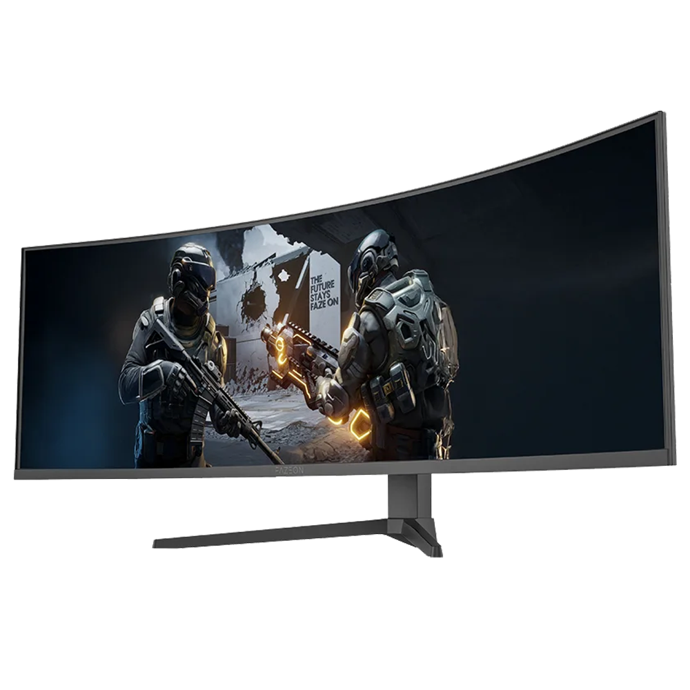 FAZEON X49F165DQP 49" 165Hz 0.5ms RGB HDMI DP FreeSync G-Sync HDR10 Double QHD SS VA Curved Gaming Monitör