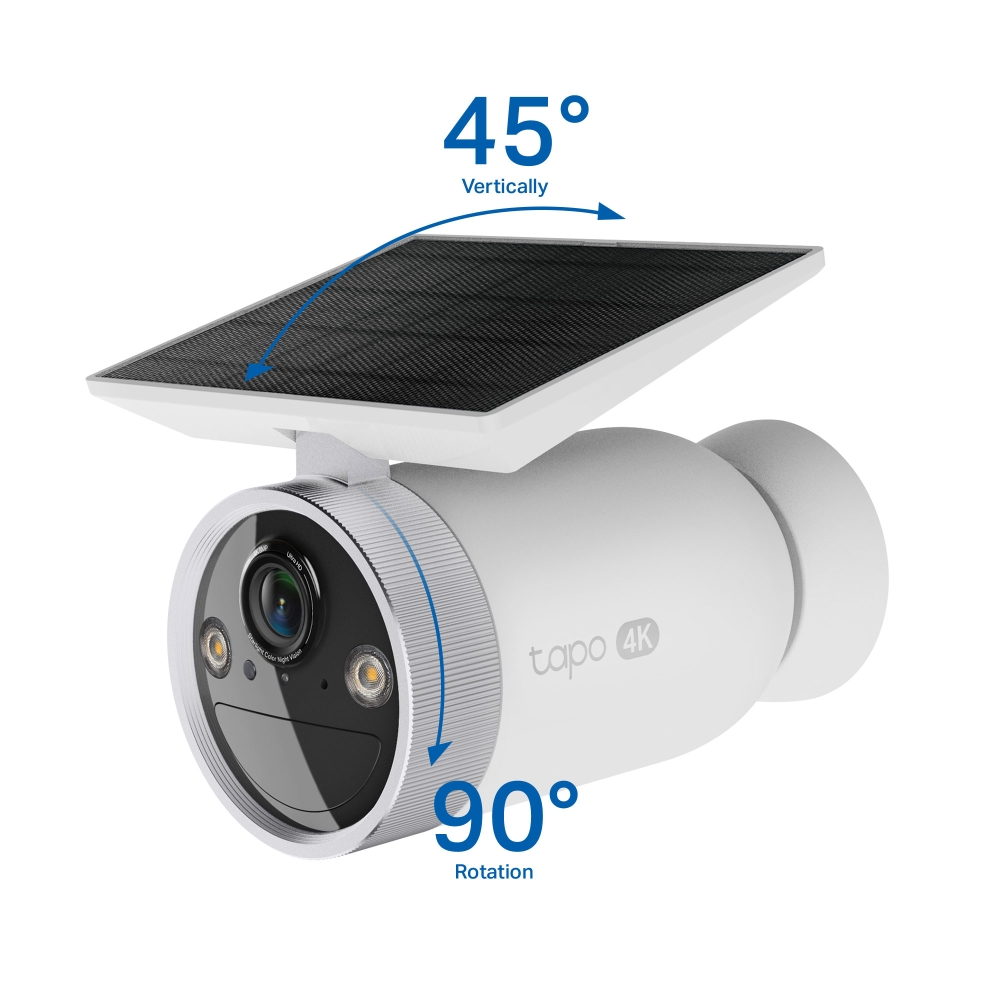 TP-LINK TAPO C465 Pille Çalışan Dahili Güneş Enerjili Wi-Fi Dış Mekan Güvenlik Kamerası