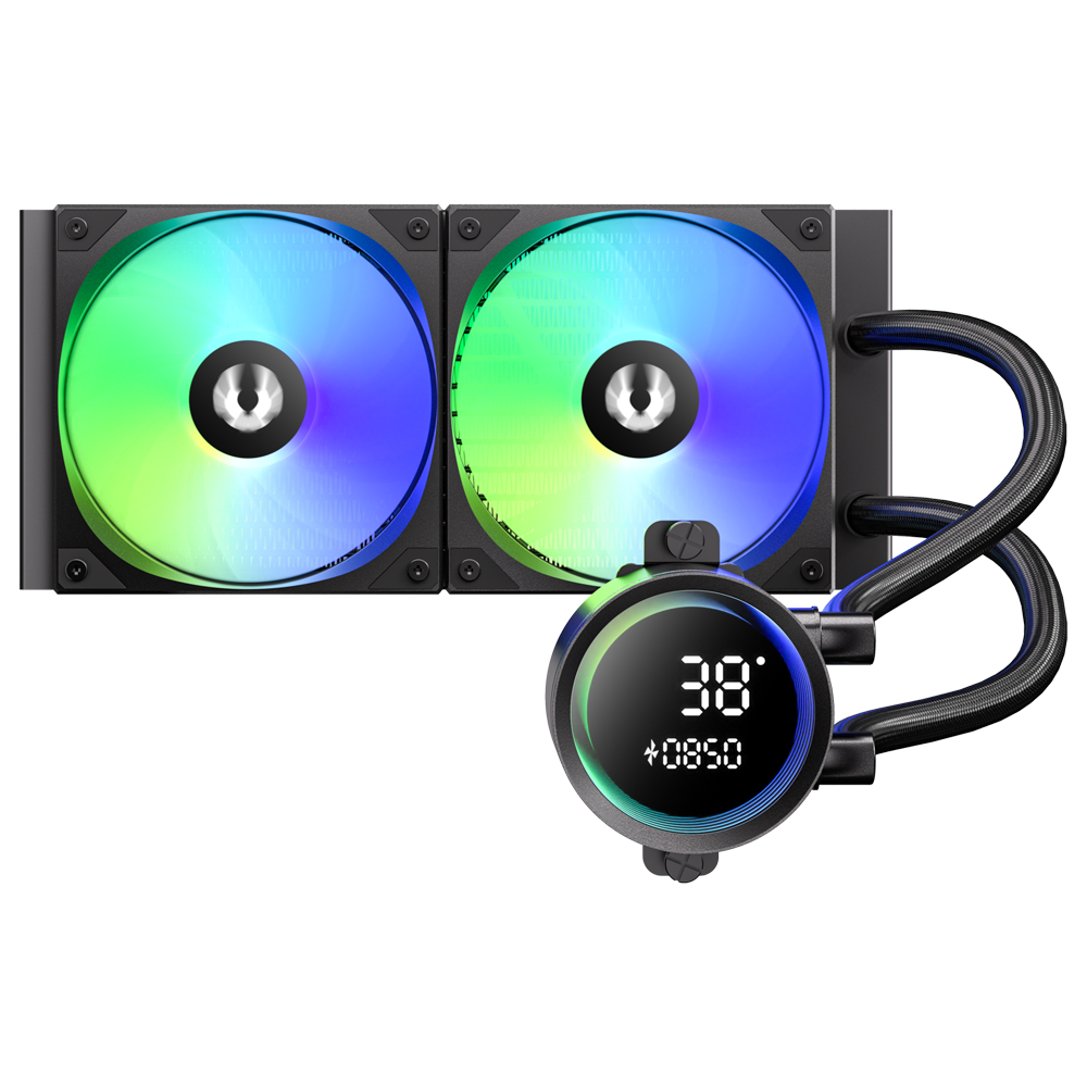 Bitfenix S12 Digital Siyah ARGB 240mm İşlemci Sıvı Soğutucu