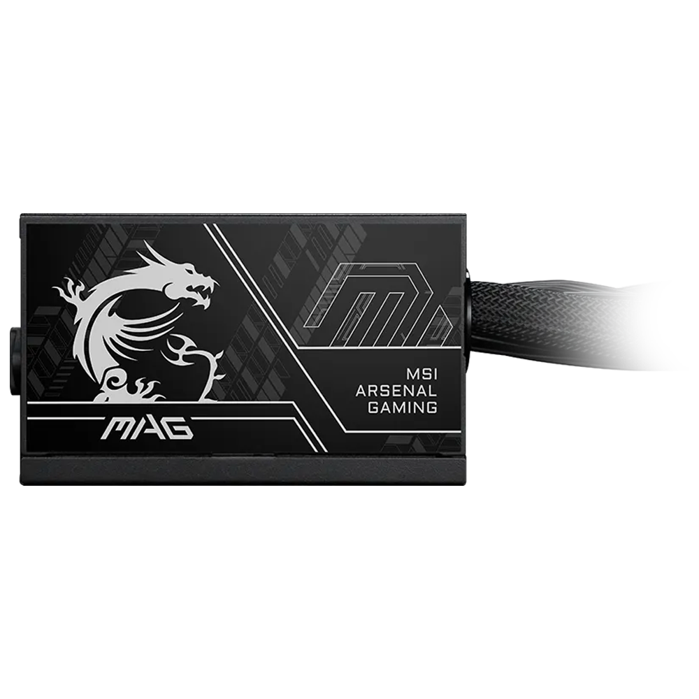 MSI MAG A750BN PCIE5 II 750W 80+ Bronze GEN 5.1 ATX 3.1 120mm Fanlı PSU