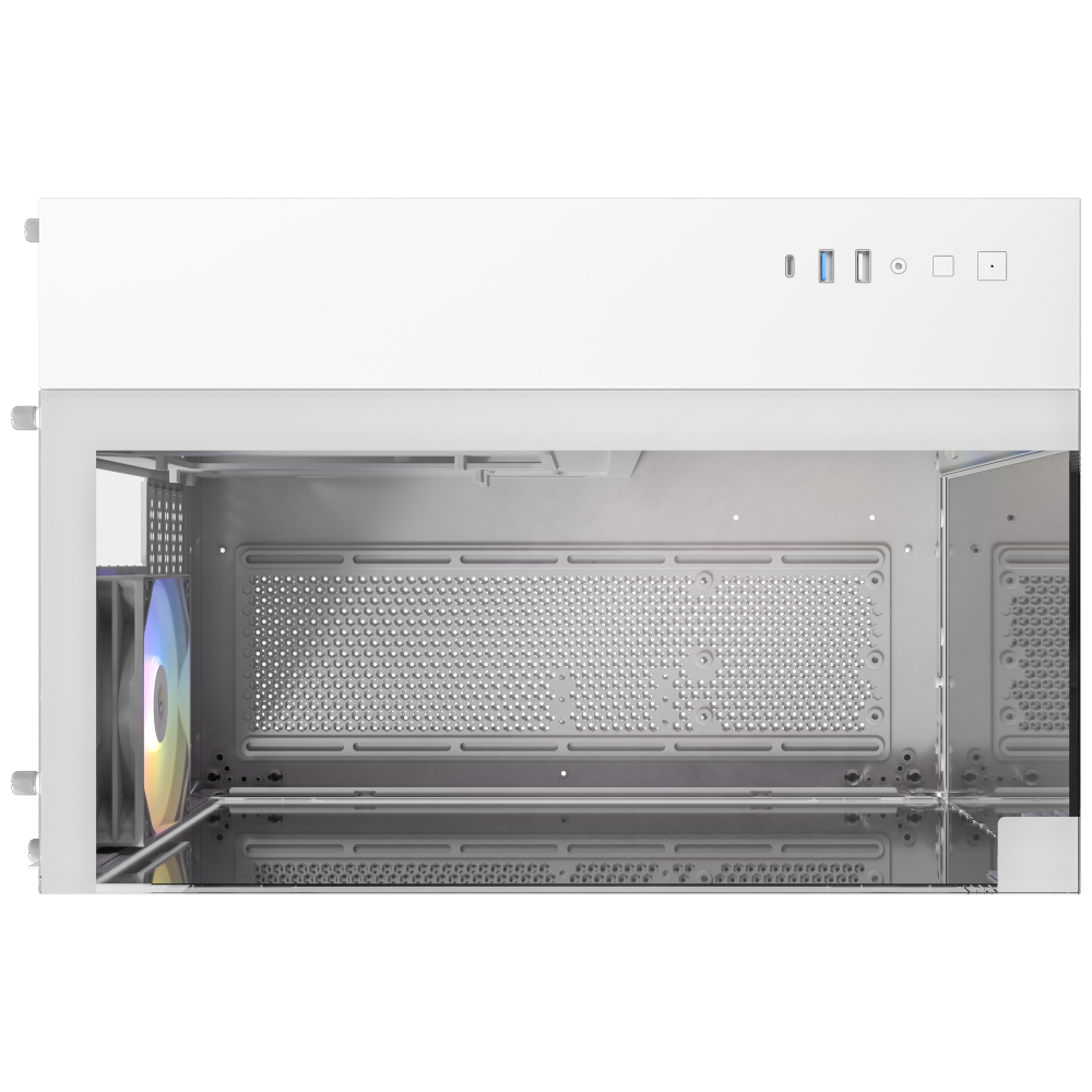 ANTEC CX60M Tempered Glass ARGB Beyaz mATX Bilgisayar Kasası