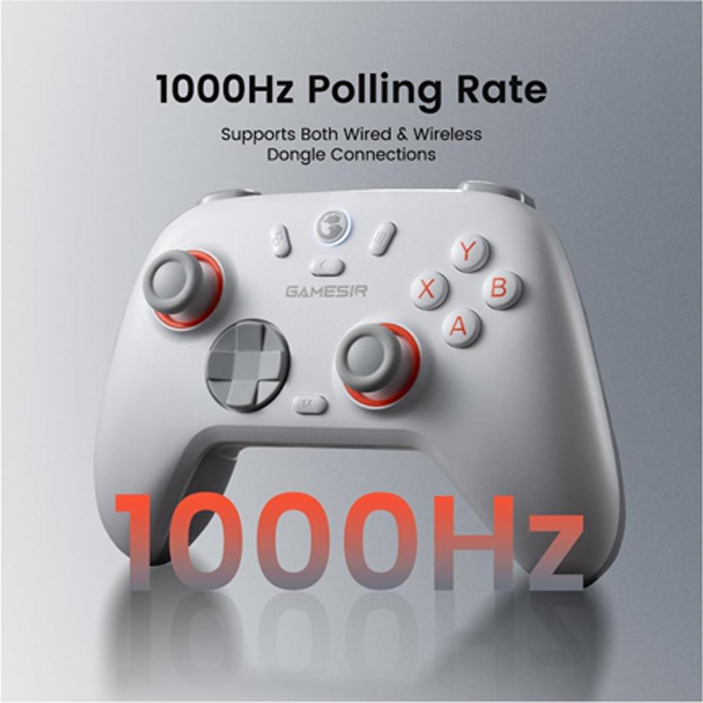 Gamesir Nova 2 Lite Hall Effect Beyaz Kablosuz Gamepad