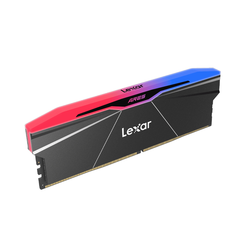 Lexar 32GB (2x16GB) ARES RGB 8000MHz CL38 XMP/EXPO DDR5 Siyah Dual Kit Ram