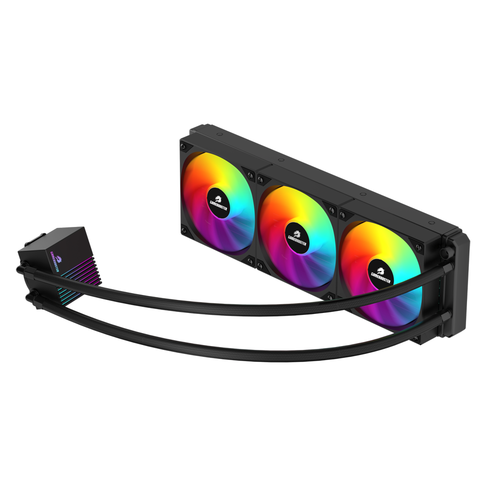 GameBooster PRIME P360B Rainbow 360mm Siyah İşlemci Sıvı Soğutucu