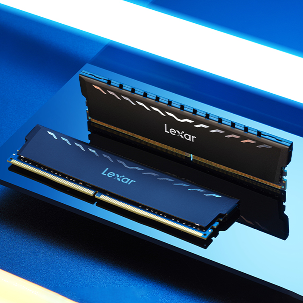 Lexar 32GB (2x16GB) Thor 3600MHz CL18 DDR4  Siyah Dual Kit Ram