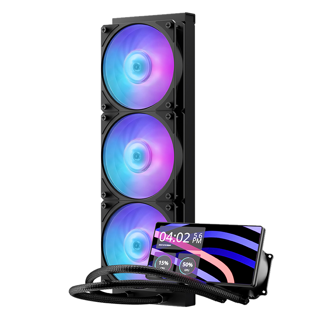 Cooler Master MasterLiquid Core LCD 6' 360 ARGB 360mm İşlemci Sıvı Soğutucu