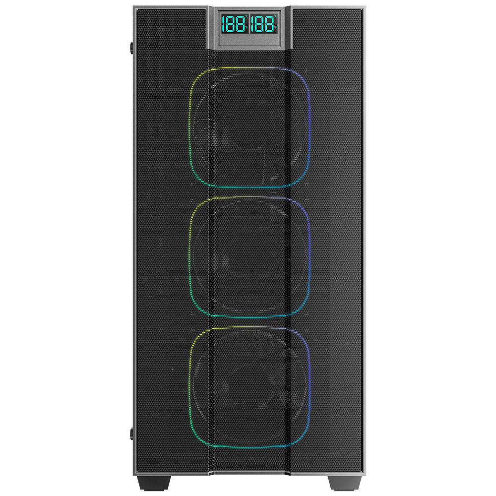 BitFenix IT200 750W 80+ Bronze ATX 3.1 Tempered Glass FRGB Siyah ATX Mid Tower Kasa