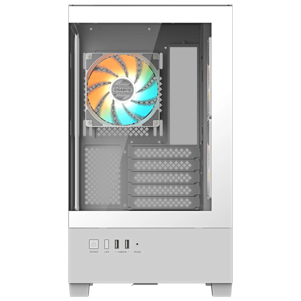 GIGABYTE C201 PANORAMIC ICE Tempered Glass USB 3.0 ATX Mid Tower Bilgisayar Kasası