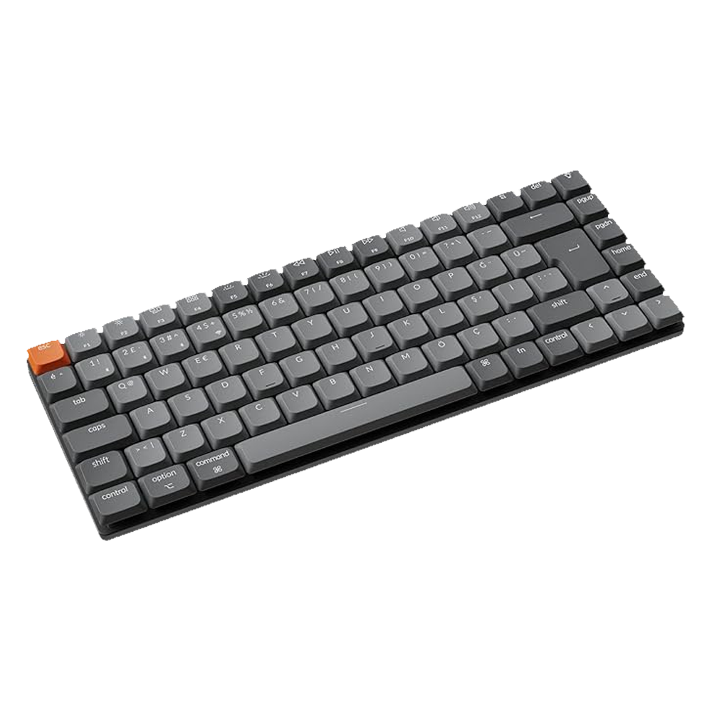 Keychron K3 Max  QMK/VIA Low Profile Gateron Red Switch Türkçe Kablosuz Gaming Klavye
