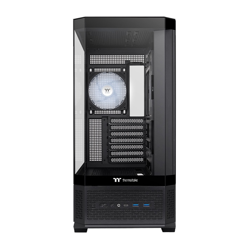 Thermaltake View 370 TG 1000W 80+ Gold ARGB USB 3.2 Siyah ATX Mid Tower Kasa