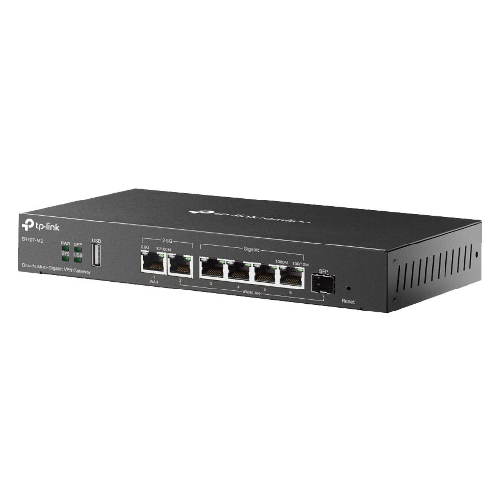 TP-LINK ER707-M2 Omada Multi-Gigabit VPN Gateway Router