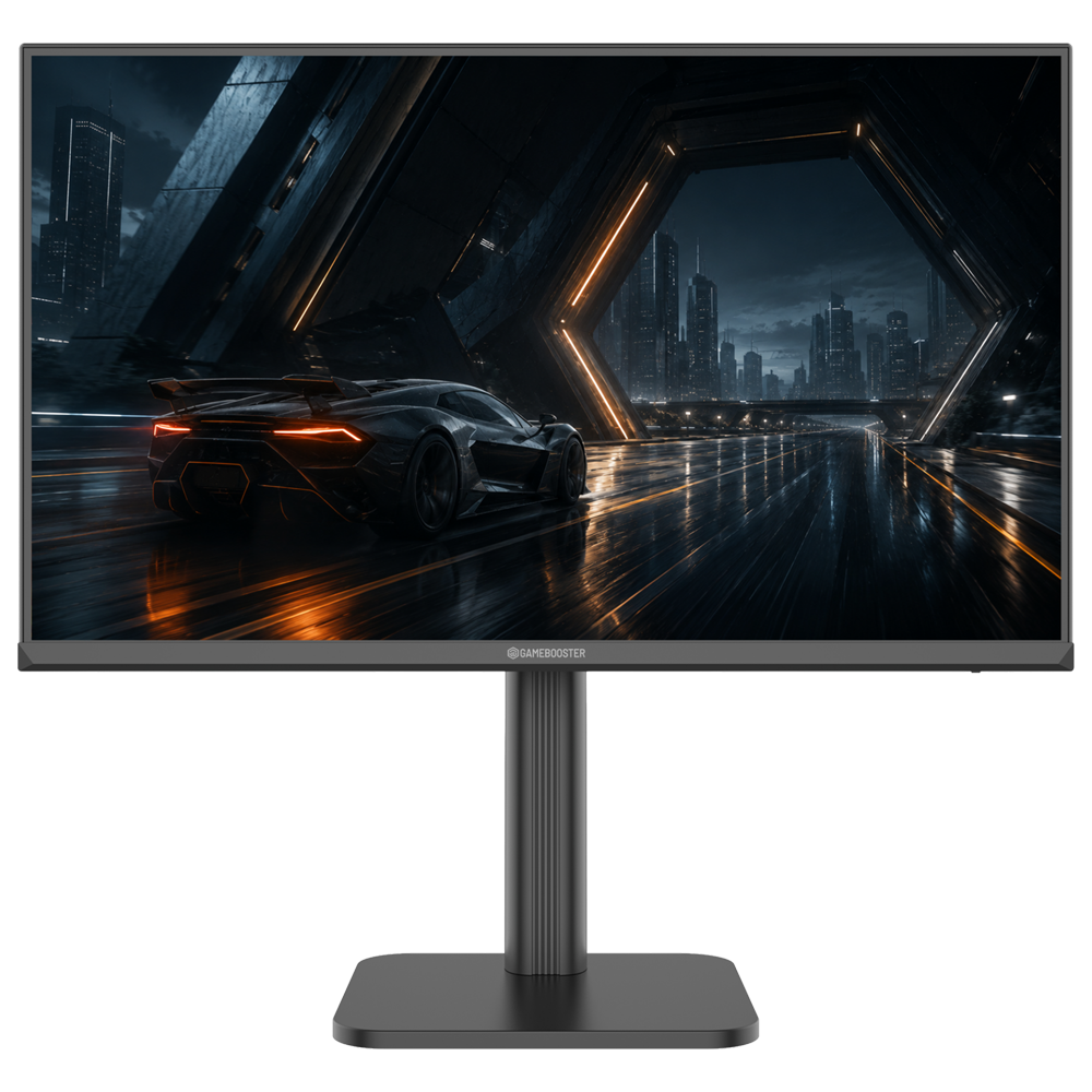 GameBooster Elitra FF60 24.1'' 610Hz 0.2ms HDMI DP RGB Adaptive Sync HDR10 Pivot FHD Fast TN Gaming Monitör