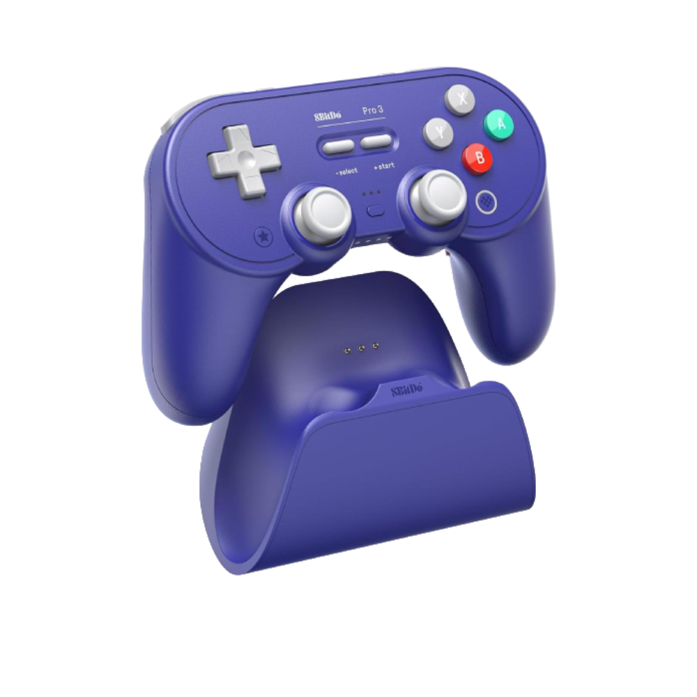 8BitDo Pro 3 TMR Hall Efect Triggers Kablosuz Mor Gamepad