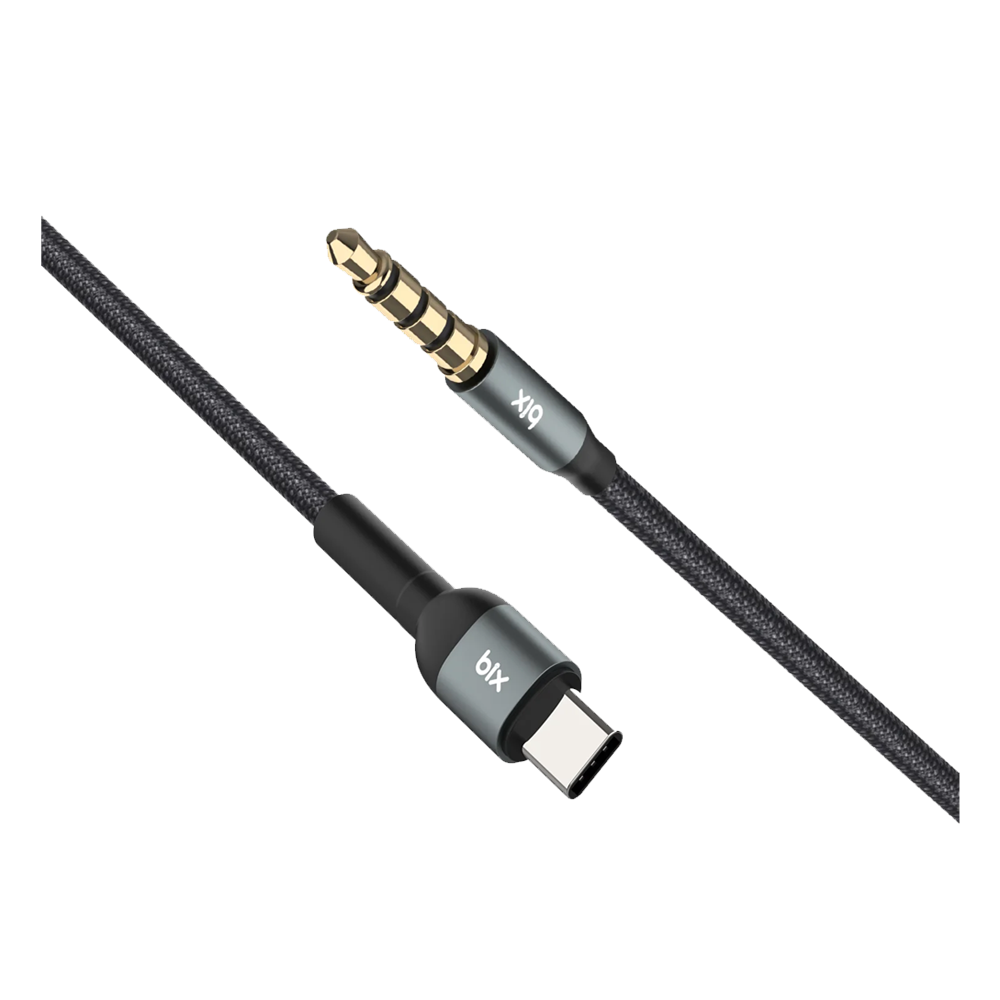 Bix BXAU1C Type-C 3.5mm Aux Hi-Fi Ses Kablosu 