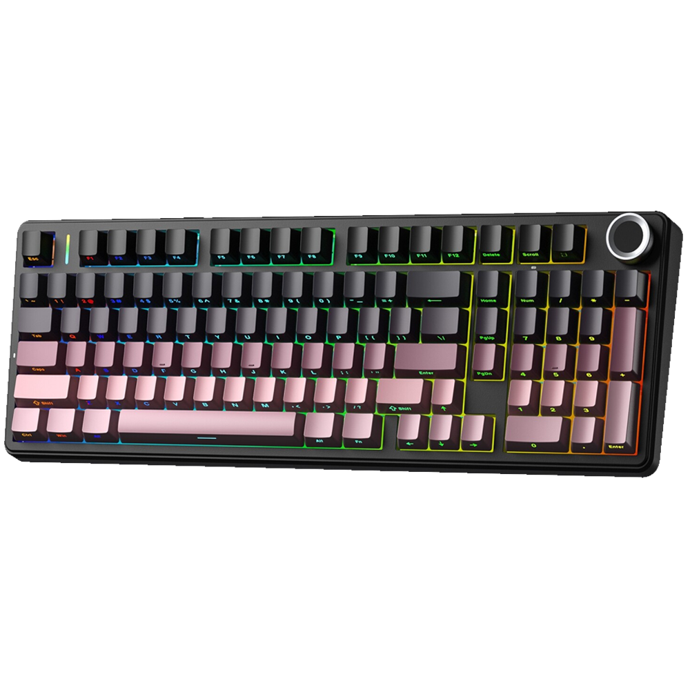 Aula F99 Pro Reaper Switch Hot Swap RGB Grandya Pembe Kablosuz Gaming Klavye