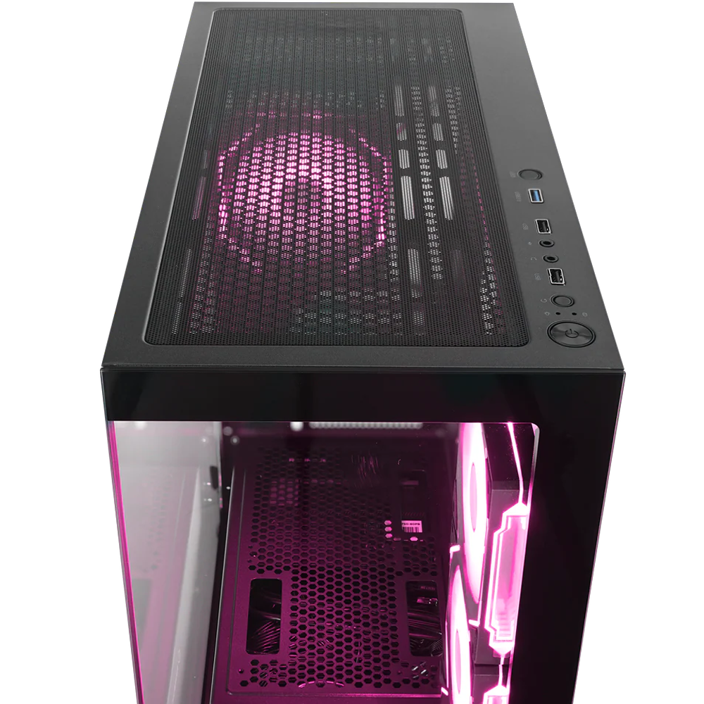 Rampage HYDRA V4 750W 80+ Bronze Tempered Glass USB3.0 RGB ATX Siyah Gaming Kasa