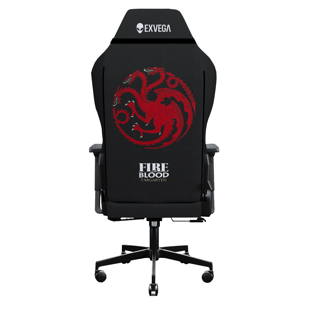 EXVEGA Andromeda Game Of Thrones Targaryen House Lisanslı Oyuncu Koltuğu