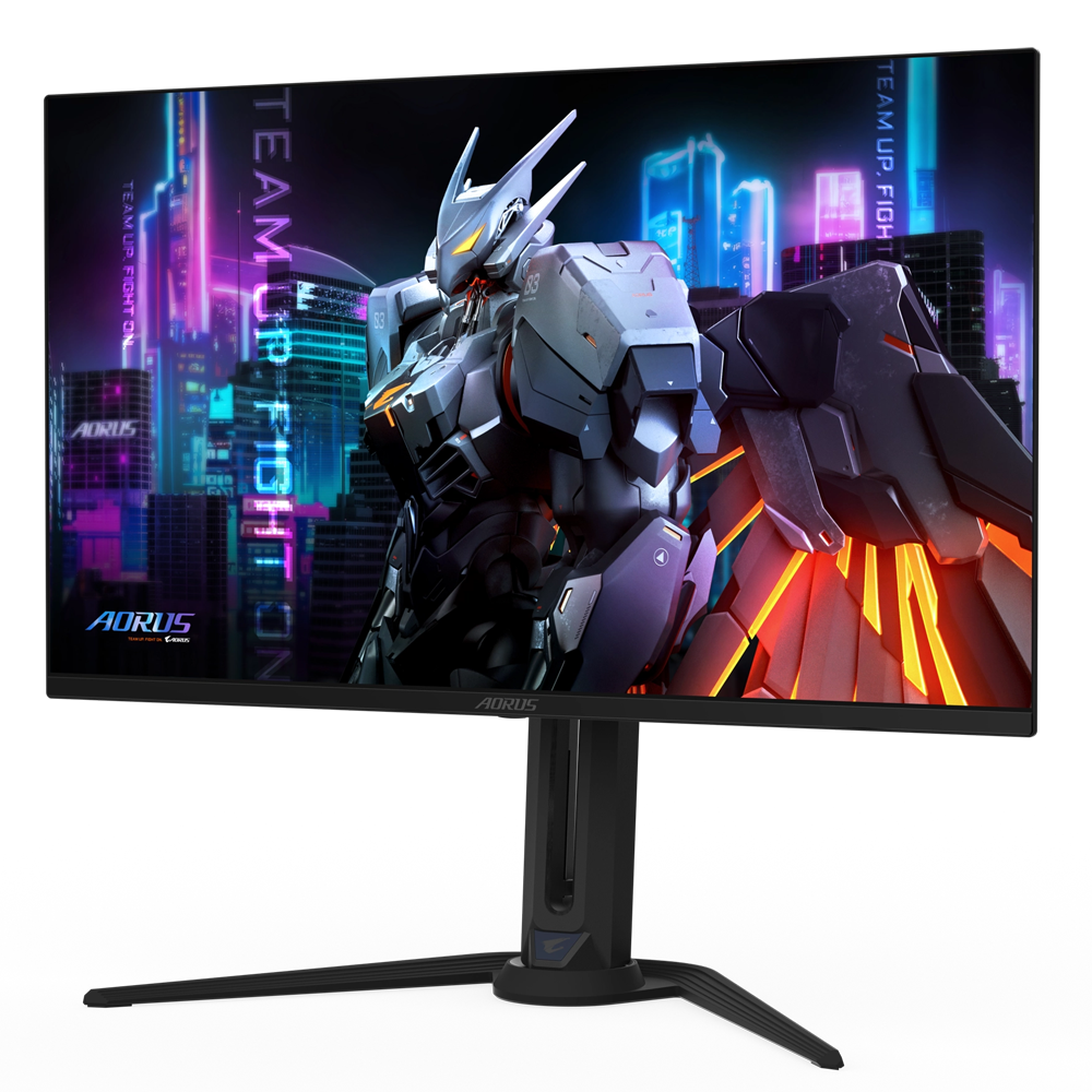 GIGABYTE AORUS FO32U 31.5" 165Hz 0.03ms HDMI DP USB 3.2 Type-C Pivot KVM UHD QD-OLED Gaming Monitör