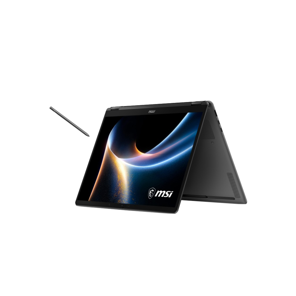 MSI PRESTIGE 14 FLIP AI+ D3MTG-038TR Ultra 9 386H 32GB LPDDR5X Intel ARC Graphics 2TB SSD 14" OLED FHD 120Hz W11 Gri Notebook