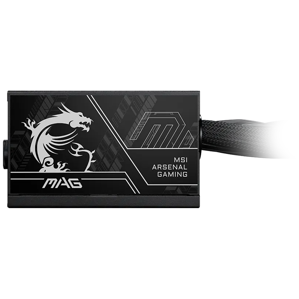 MSI MAG A650BN PCIE5 II 650W 80+ Bronze GEN 5.1 ATX 3.1 120mm Fanlı PSU