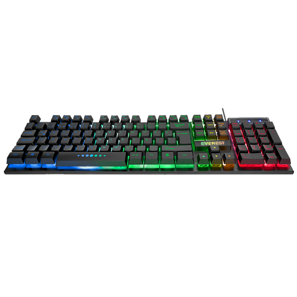 Everest KB-198 Luminax RGB Kablolu Gaming Klavye Mouse Set