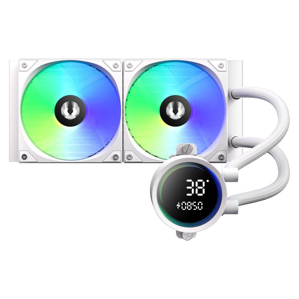 Bitfenix S12 Digital Beyaz ARGB 240mm İşlemci Sıvı Soğutucu