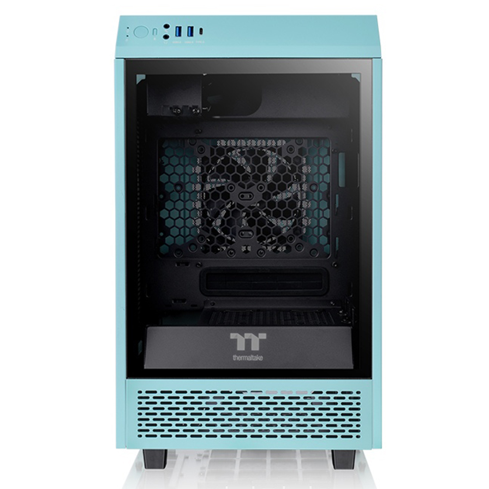 Thermaltake The Tower 100 Turquoise Tempered Glass USB 3.2 Mini ITX Kasa
