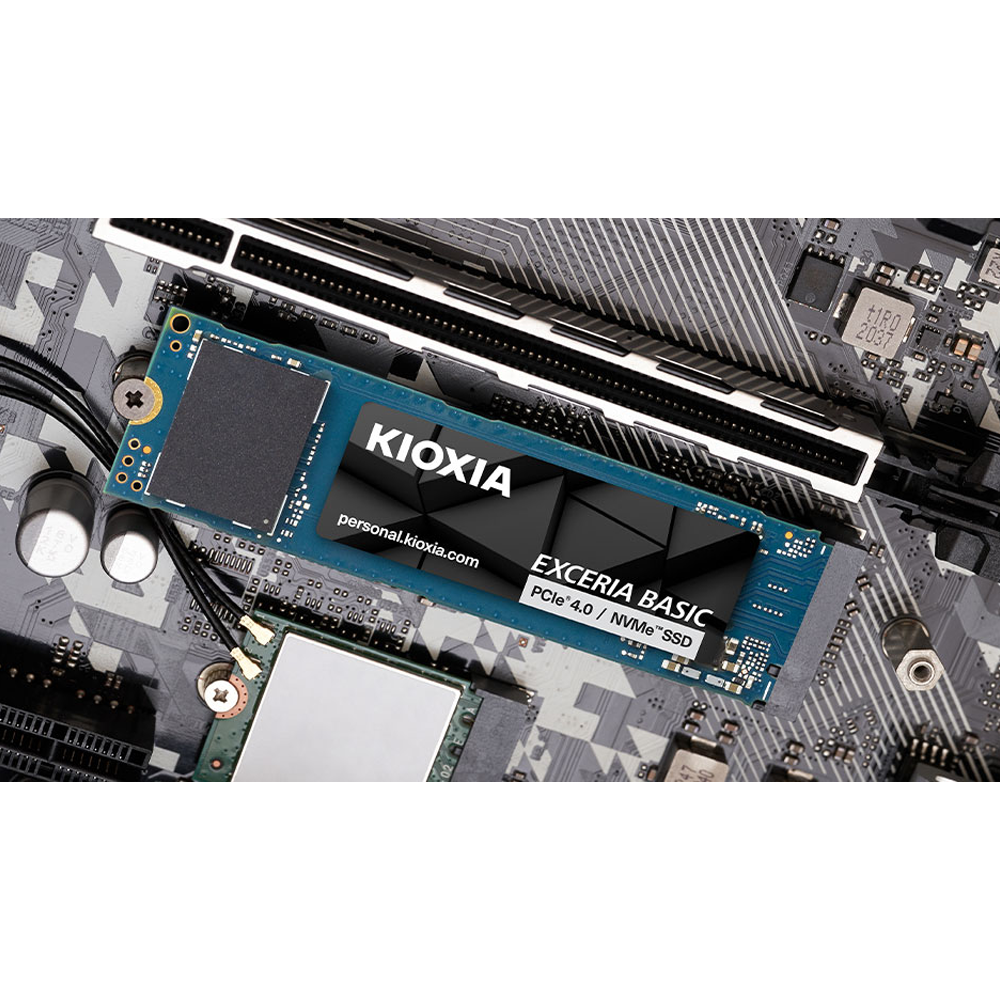 KIOXIA EXCERIA BASIC 1TB NVMe Gen4 M.2 SSD (7200MB Okuma / 6600MB