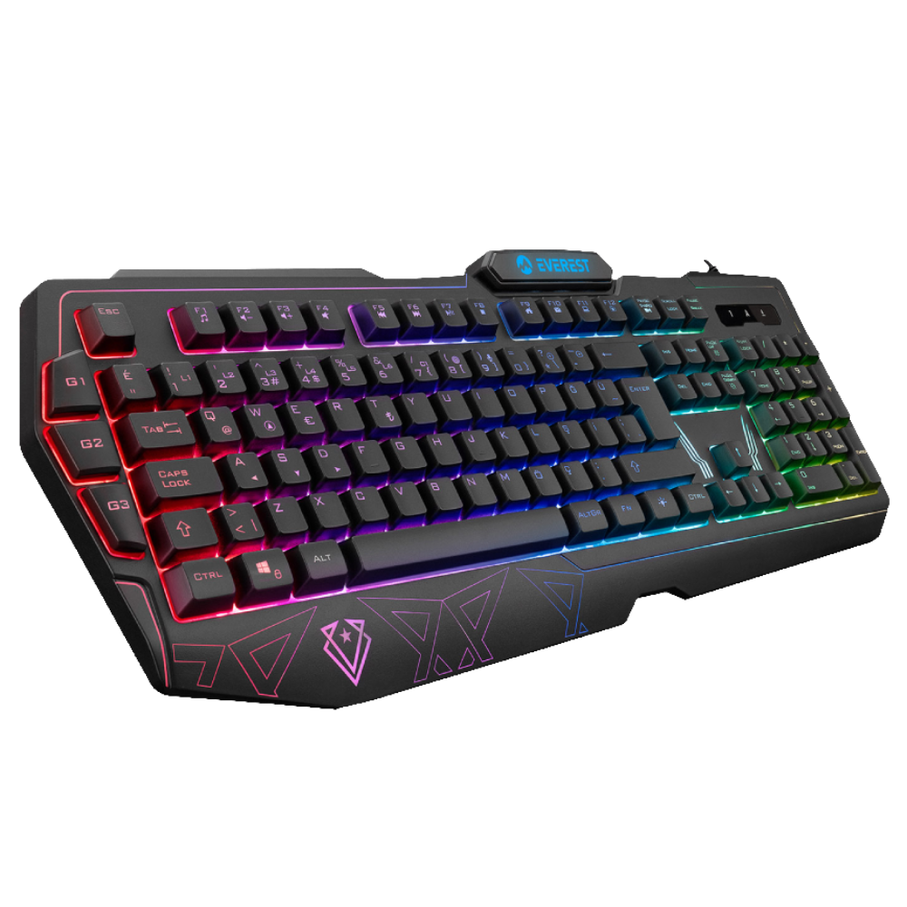 Everest KB-GX61 Formula RGB Siyah Kablolu  Gaming Klavye