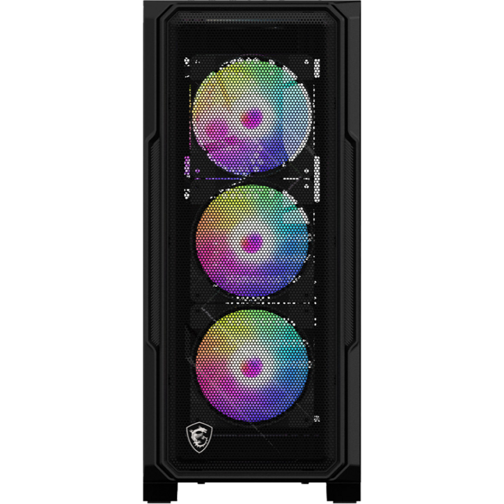 MSI MAG FORGE 150A B65 650W 80+ Bronze Tempered Glass RGB Siyah ATX Bilgisayar Kasası