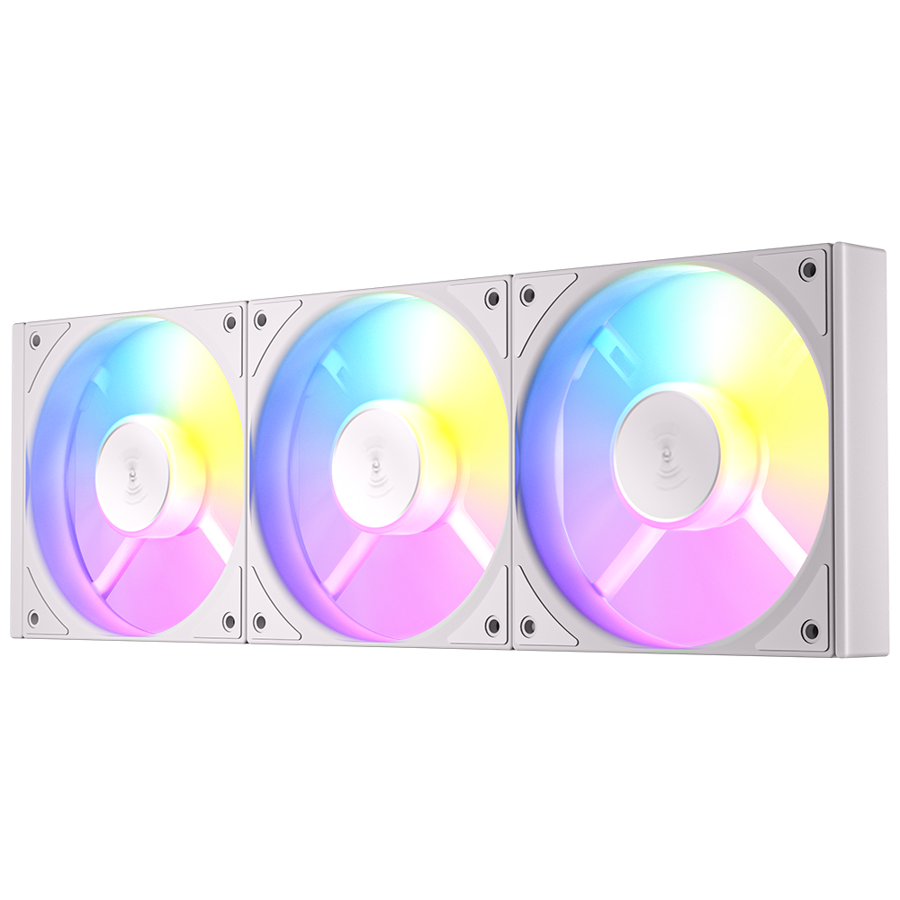 Antec C120R 120mm ARGB Üçlü Beyaz Reverse Kasa Fanı