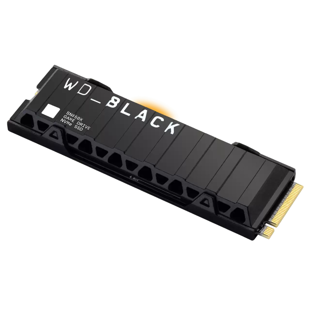 WD BLACK 4TB SN850X Heatsink Gen4 NVMe 2280 M.2 SSD 7300MB Okuma / 6300MB Yazma