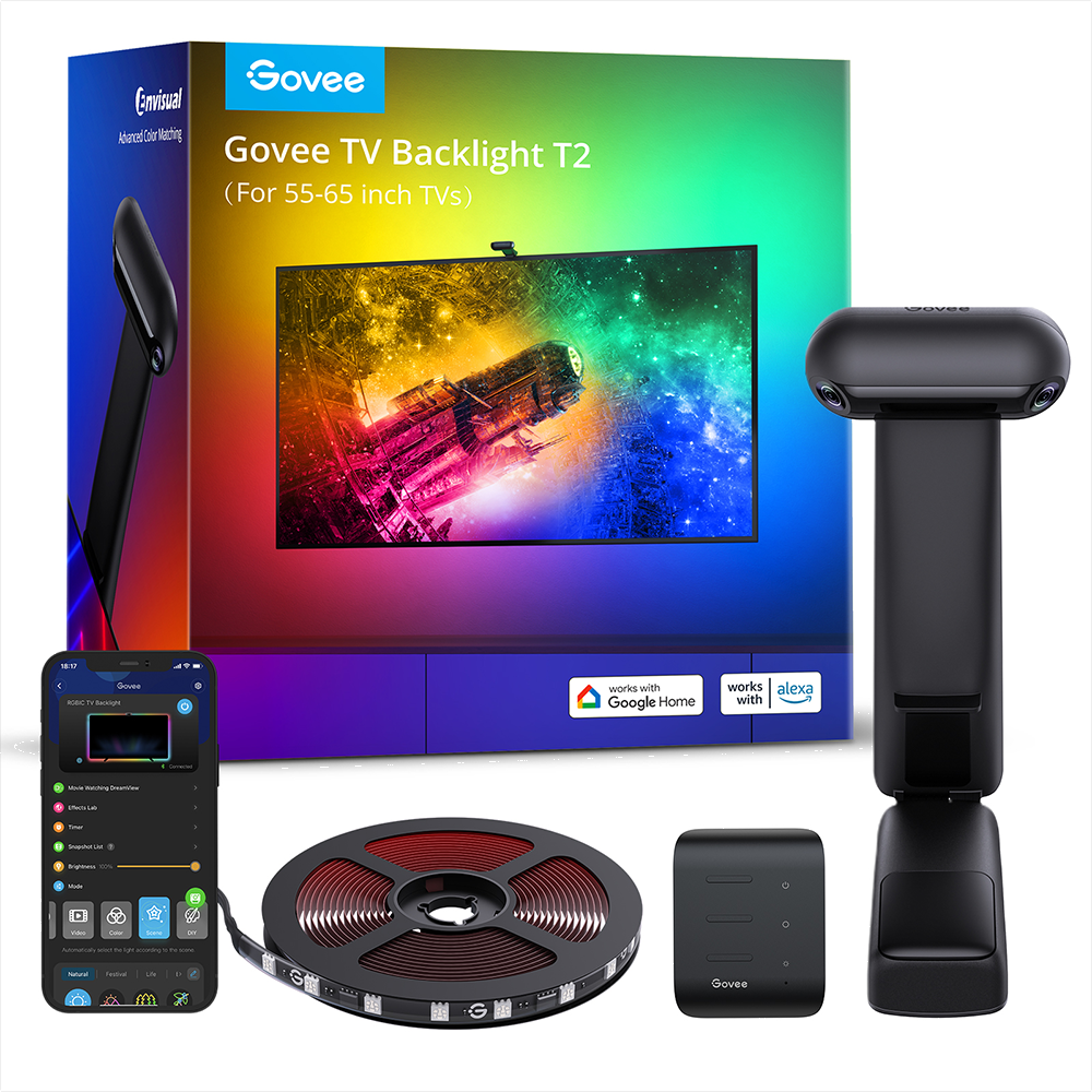 GOVEE ENVISUAL T2 55-65 inç TV Arkası LED Ambiyans Aydınlatma