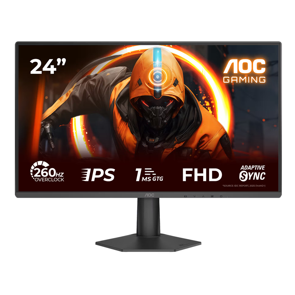 AOC 24G50Z2 24" 260Hz 1ms HDMI DP Adaptive Sync HDR Ready FHD Fast IPS Gaming Monitör