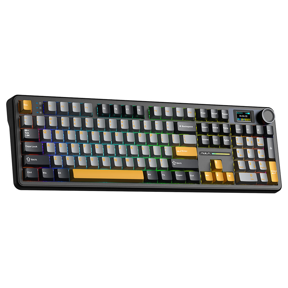 Aula F108 Pro Reaper Switch RGB Siyah Gaming Klavye