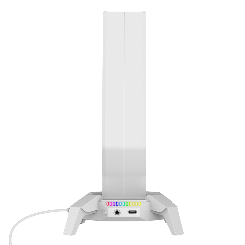 Rampage RM-H27 IGRIS Type-C RGB Beyaz Kulaklık Standı