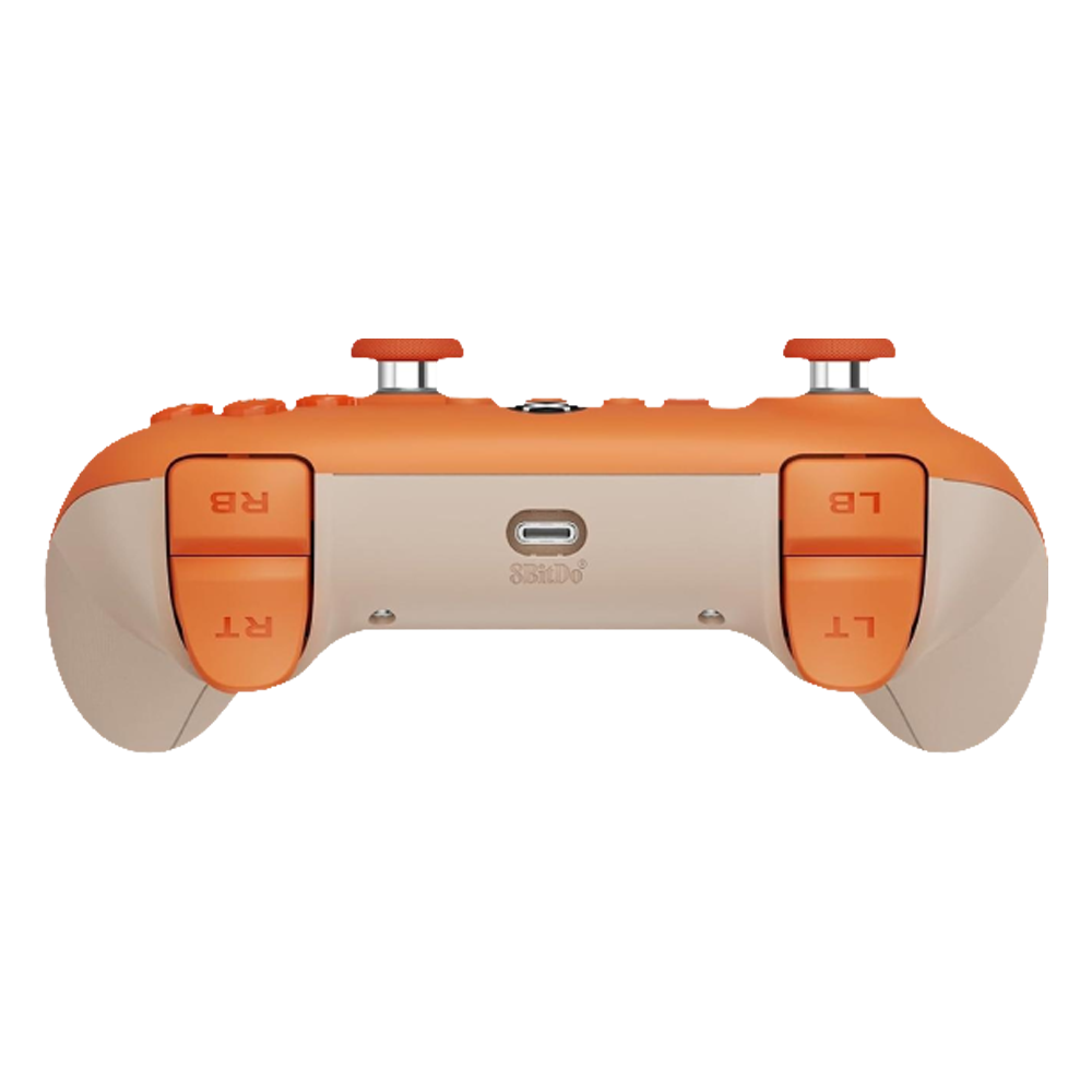 8BitDo Ultimate C Hall Efect XBOX Kablolu Turuncu Gamepad