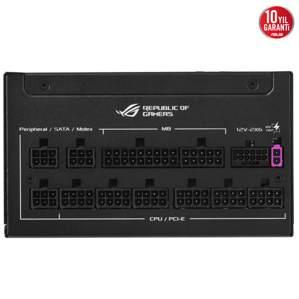 ASUS ROG STRIX 1000P ROG Equalizer 1000W 80+ Platinum ATX 3.1 Gen 5.1 Full Modüler PSU
