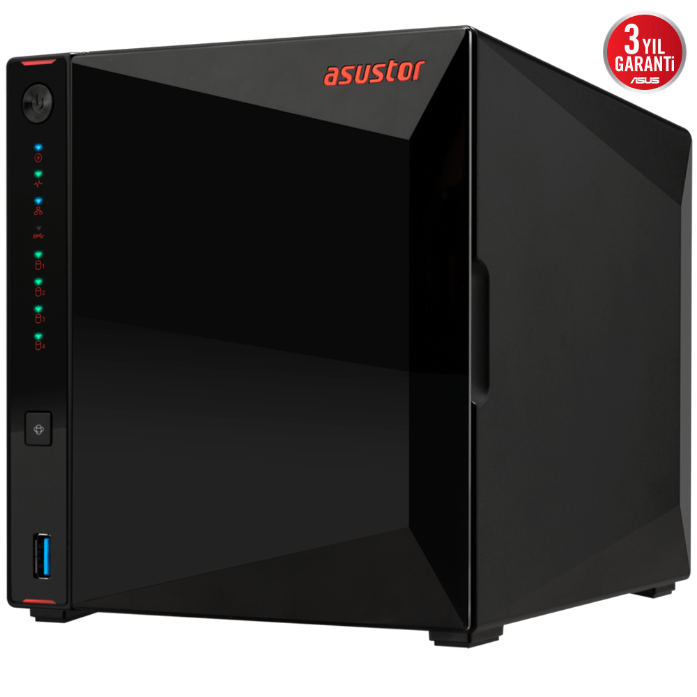 ASUSTOR NIMBUSTOR 4 Gen2 4 Yuvalı Desteği NAS Depolama Genişletici