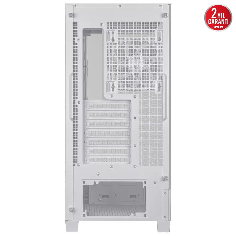 ASUS A31 PLUS Tempered Glass ARGB Beyaz USB 3.2 ATX Mid Tower Kasa