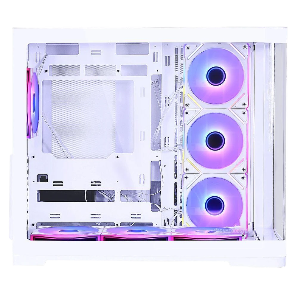 GameBooster GB-G2852W 750W 80+ Bronze SeaView ARGB Type-C 3.1 ATX Mid Tower Beyaz Kasa
