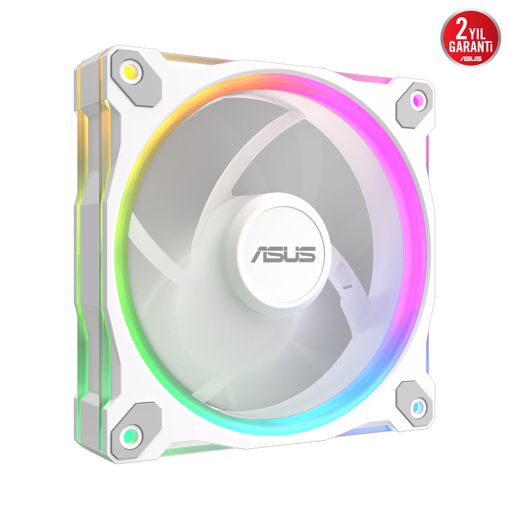 ASUS PRIME MR120 Reverse ARGB 120mm Beyaz Kasa Fanı