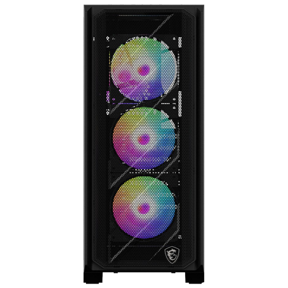 MSI MAG FORGE 141A B75 750W 80+ Bronze Tempered Glass RGB Siyah ATX Bilgisayar Kasası