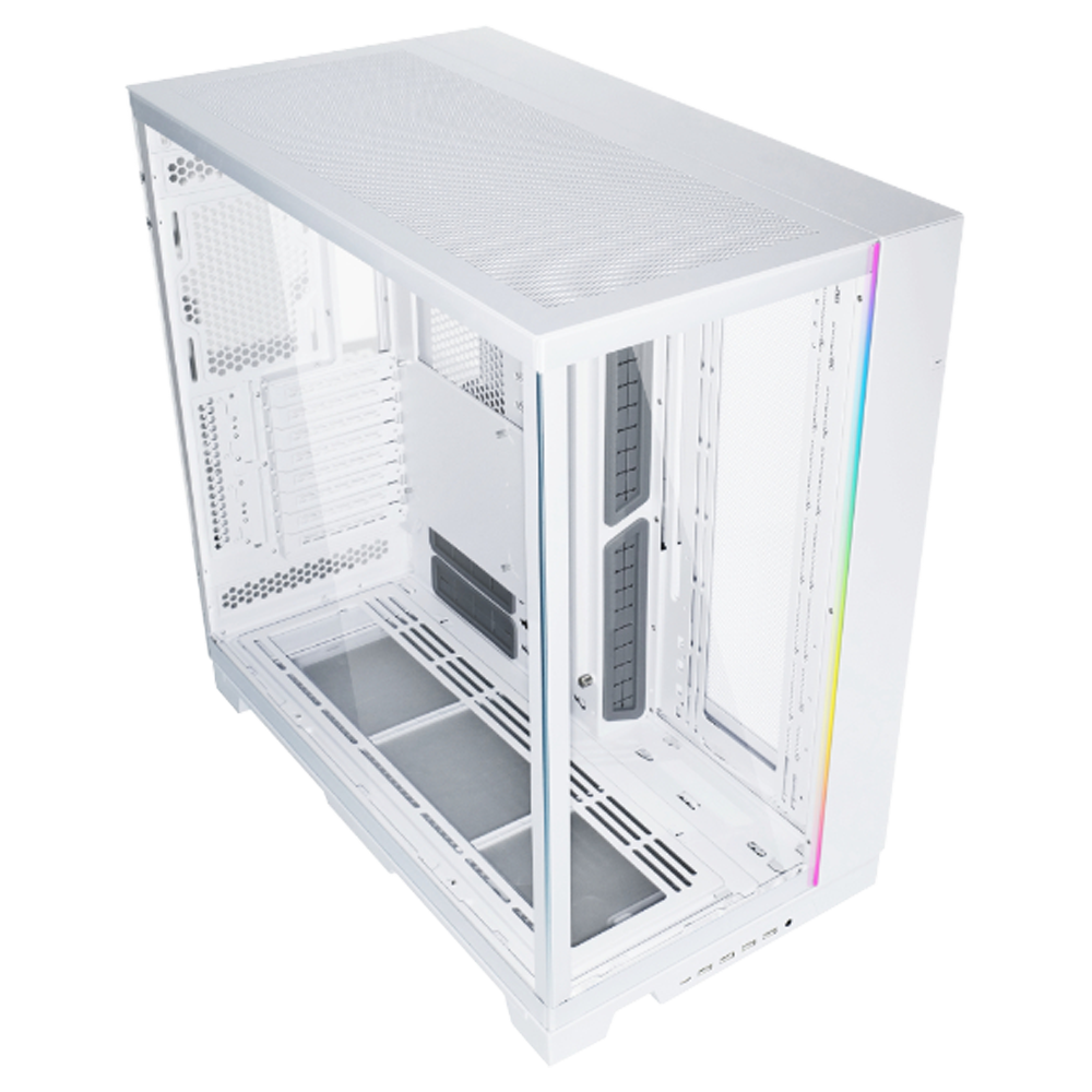 LIAN LI O11 DYNAMIC EVO XL Tempered Glass RGB Type-C Beyaz E-ATX Mid Tower Kasa