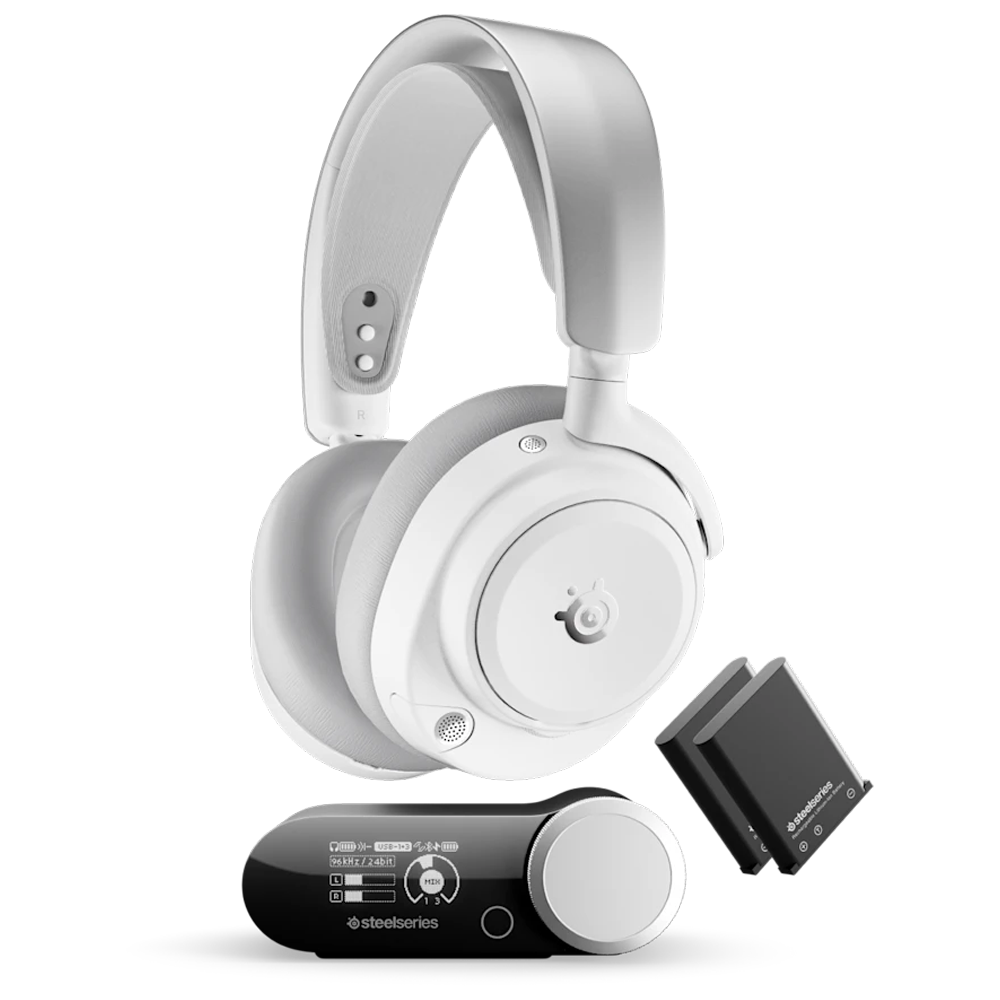 Steelseries Arctis Nova Pro Omni Kablosuz Beyaz Gaming Kulaklık 