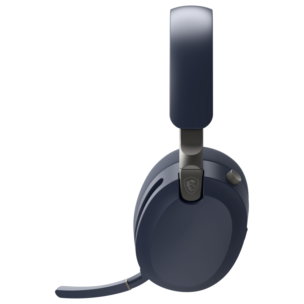 MSI MAESTRO 500 Wireless Kablosuz Navy Gaming Kulaklık